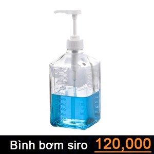 Bình bơm nước đường - siro - sữa đặc