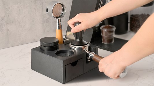 Bộ đế nén 5 món Tamping Station - CAFEMASY