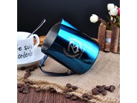 Ca đánh sữa BARISTA SPACE 600 ml - BLUE ART