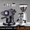 Combo máy pha cà phê WINGKIN 210