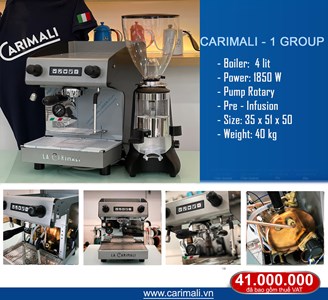Máy Pha Cà Phê CARIMALI - Pratica 1 group